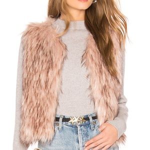 BB Dakota Barberella Faux Fur Vest